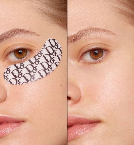 dior eyemask|dior eye reviver patches.